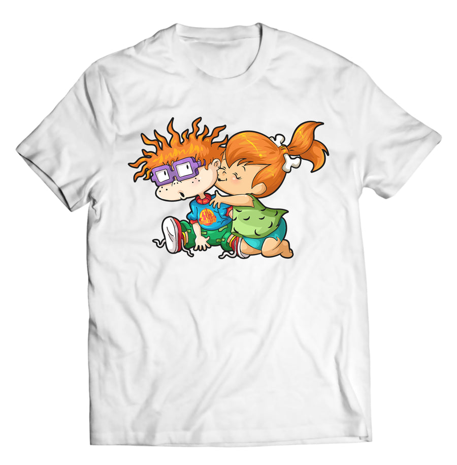 Unisex graphic T-shirt featuring an original retro cartoon-style illustration