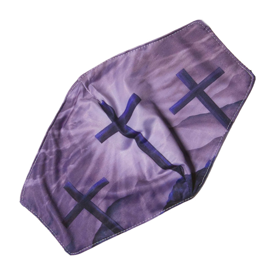 Reusable fashion face mask with an original faith-inspired printed design