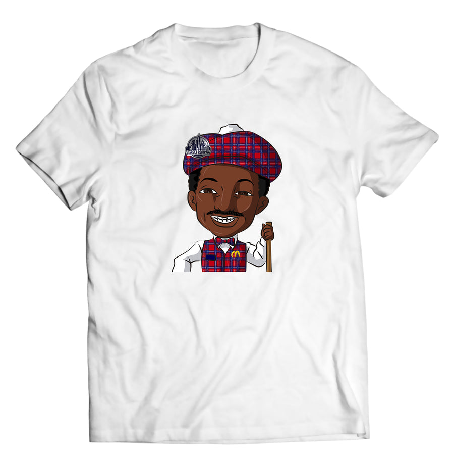Unisex graphic T-shirt featuring an original humorous illustration