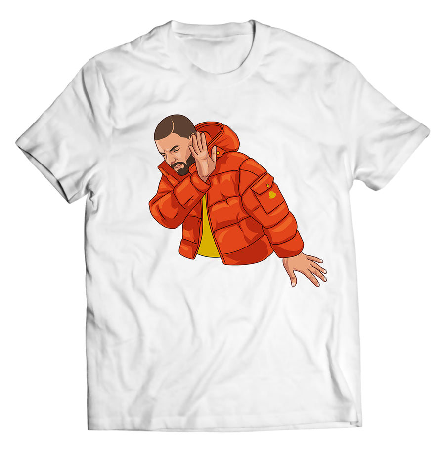 Unisex graphic T-shirt featuring an original hip hop music illustration