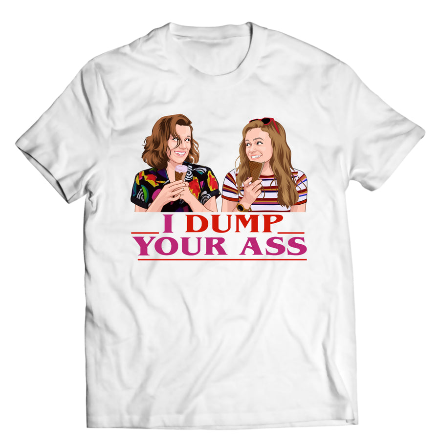 Unisex graphic T-shirt featuring an original humorous illustration