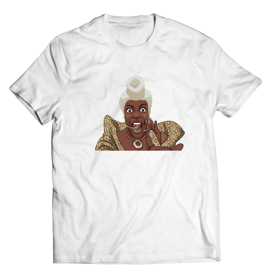 Unisex graphic T-shirt featuring an original retro illustration