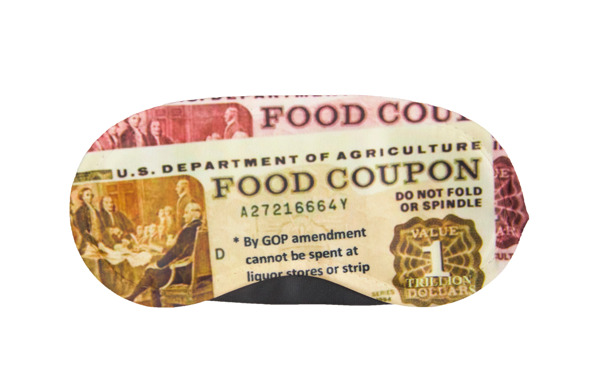 Food Stamp Sleep Mask