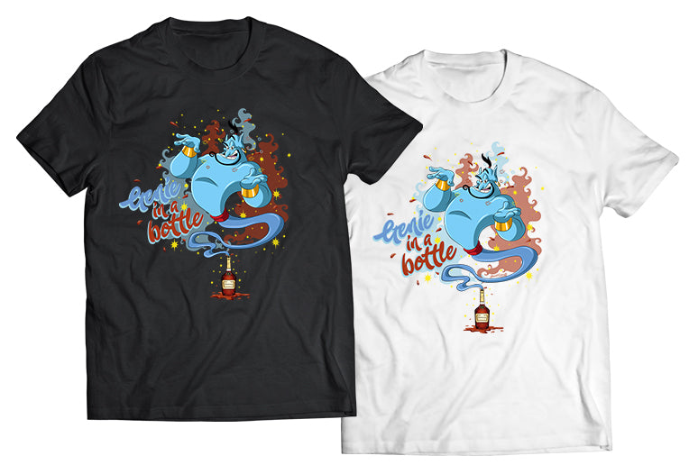 Genie In A Bottle Shirt - Direct To Garment Quality Print - Unisex Shirt - Gift For Him or Her