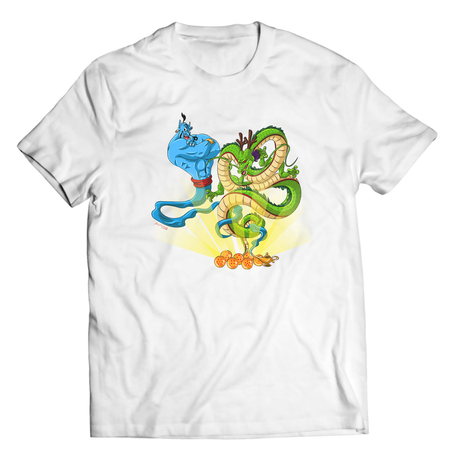 Unisex graphic T-shirt featuring an original cartoon-style illustration