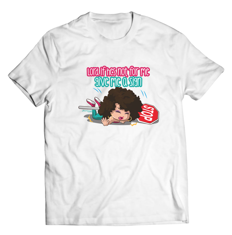 Unisex graphic T-shirt featuring an original humorous illustration