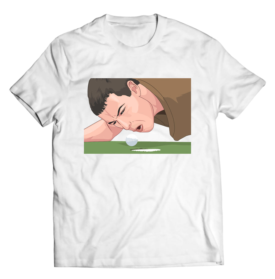 Unisex graphic T-shirt featuring an original humorous illustration