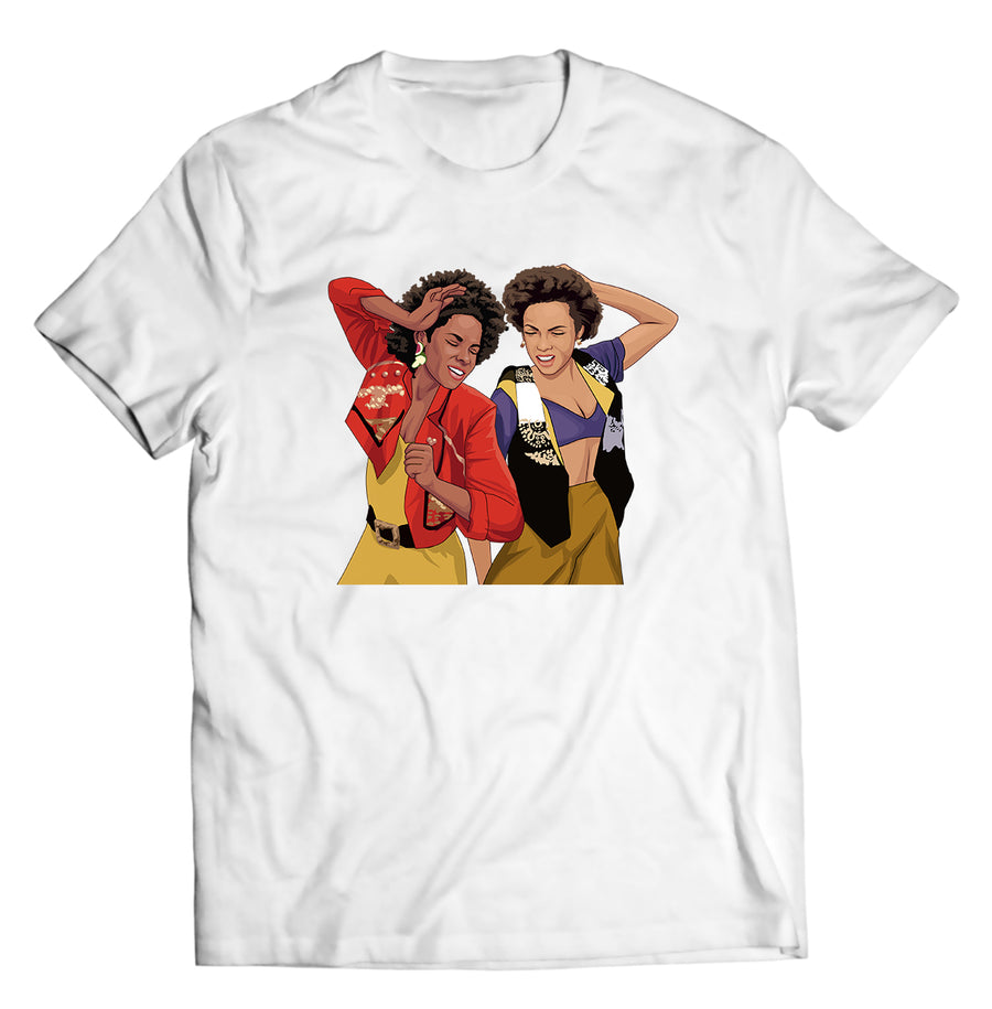Unisex graphic T-shirt featuring an original humorous illustration