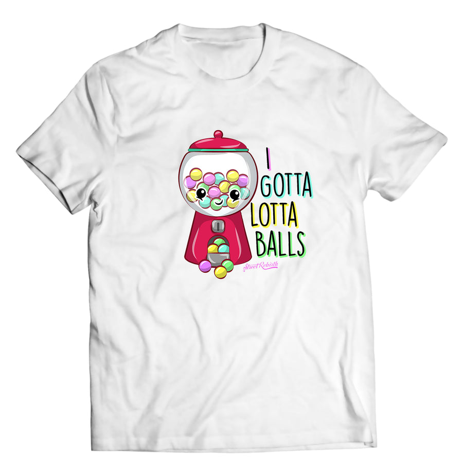 Unisex graphic T-shirt featuring an original humorous illustration