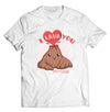 I Lava You Shirt - Direct To Garment Quality Print - Unisex Shirt - Gift For Him or Her