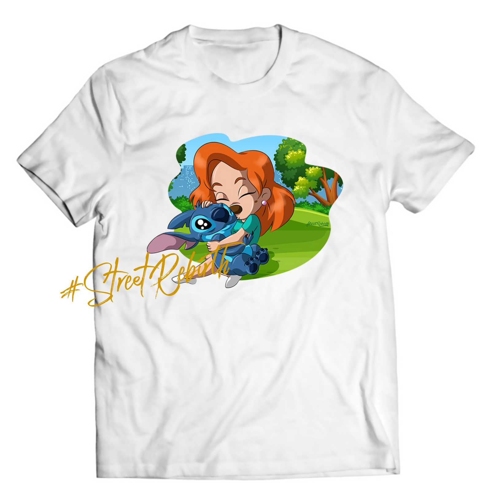 Roxanne Hugging Stitch Shirt – A Heartwarming Mashup for Fans