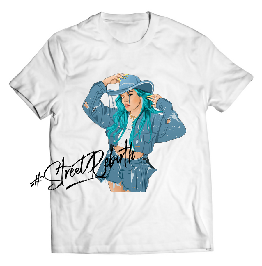 Unisex graphic T-shirt featuring an original hip hop Latin music music illustration