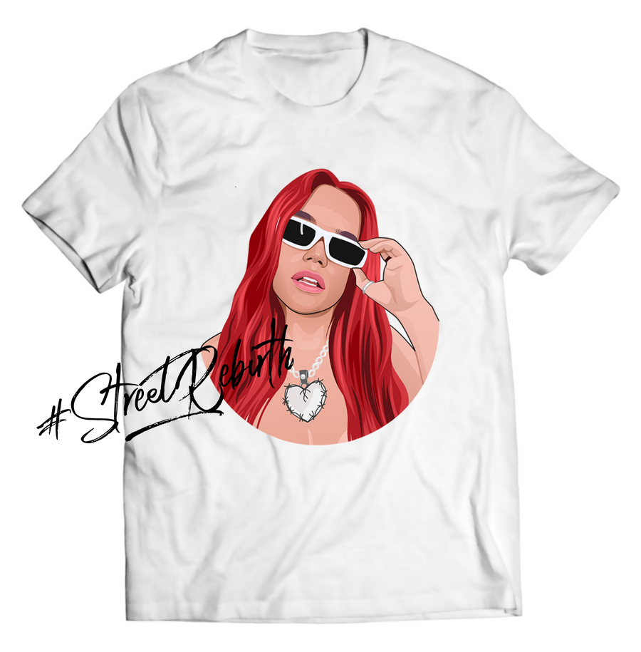 Unisex graphic T-shirt featuring an original hip hop Latin music music illustration