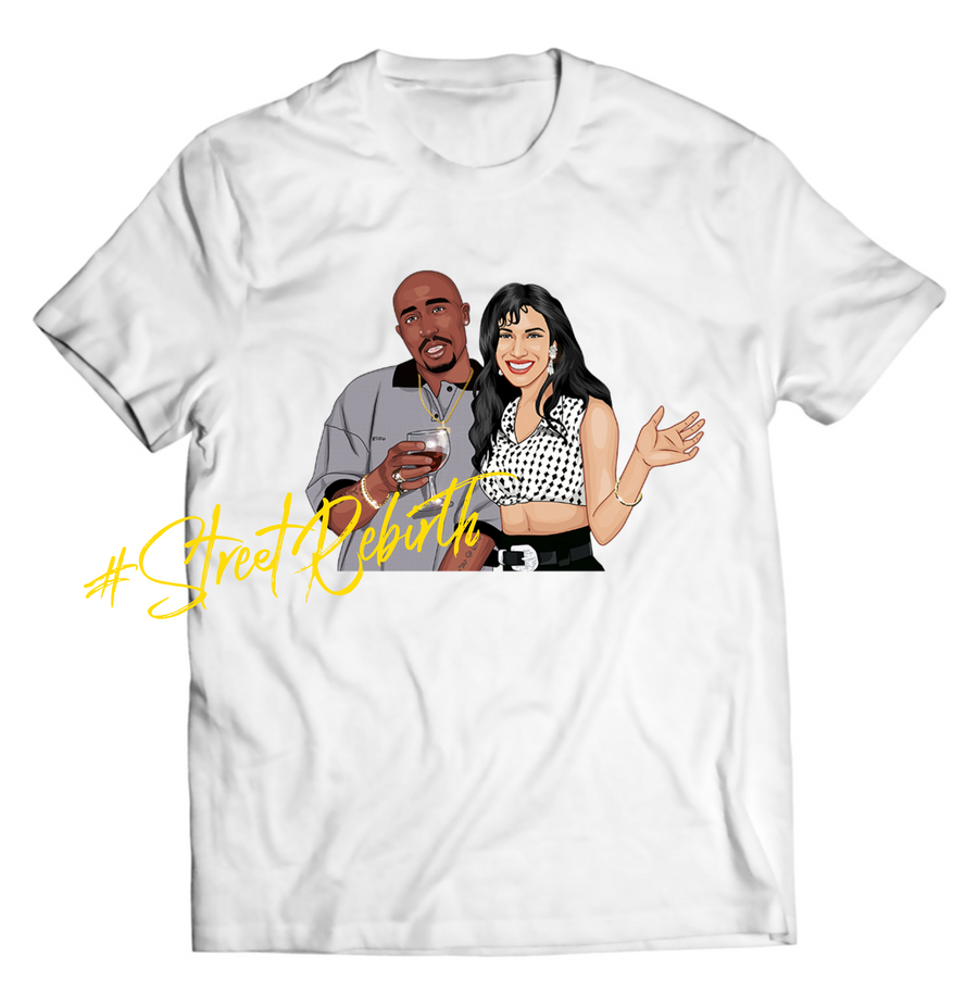 Unisex graphic T-shirt featuring an original hip hop music illustration