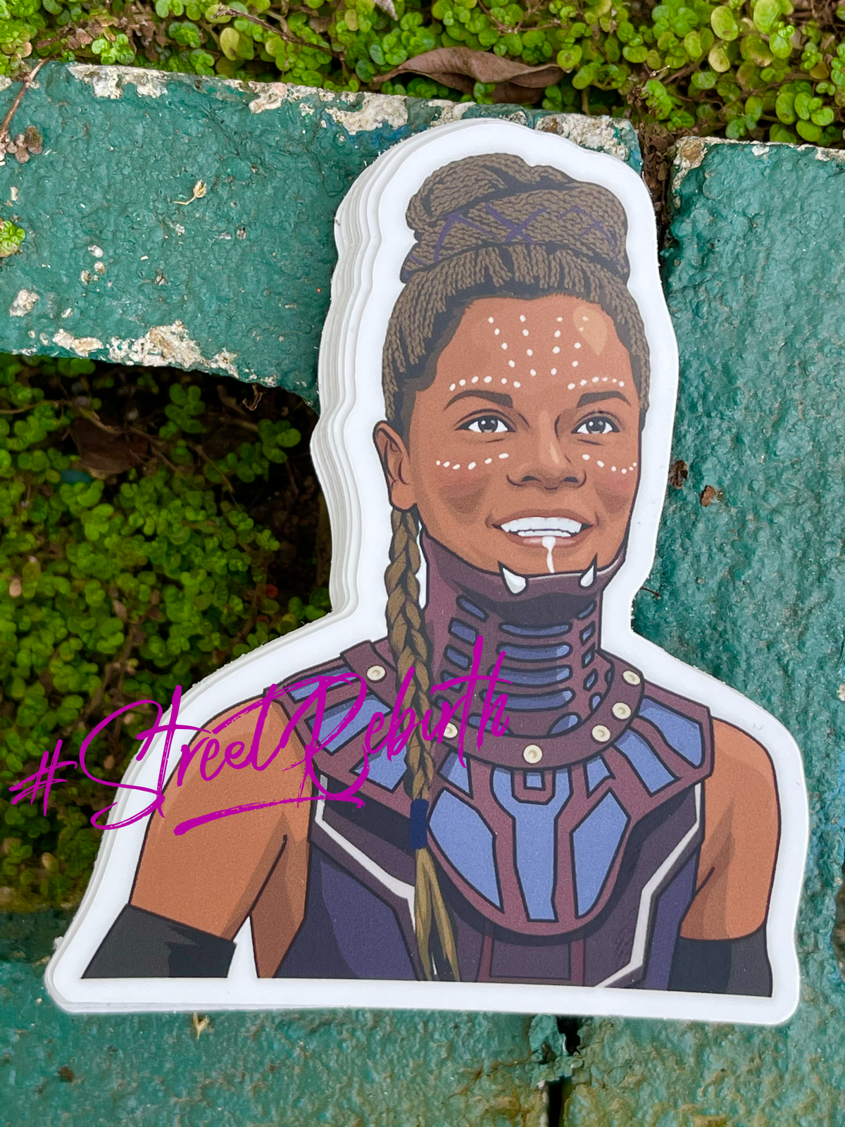 T’Challa Vinyl Sticker – A Regal Tribute to Strength and Genius