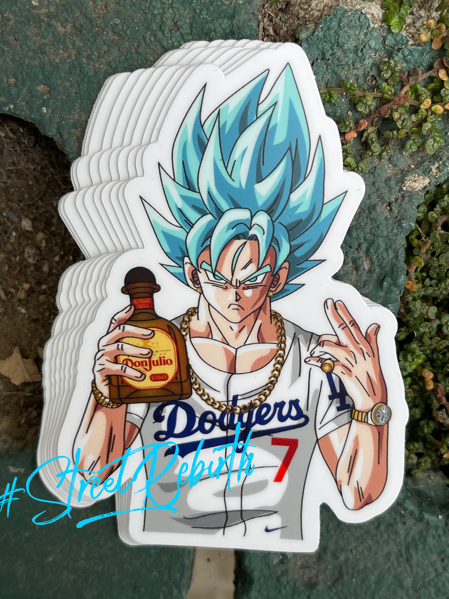 1 Anime Baseball Sticker – One 4 Inch Water Proof Vinyl Sticker – For Hydro Flask, Skateboard, Laptop, Planner, Car, Collecting, Gifting