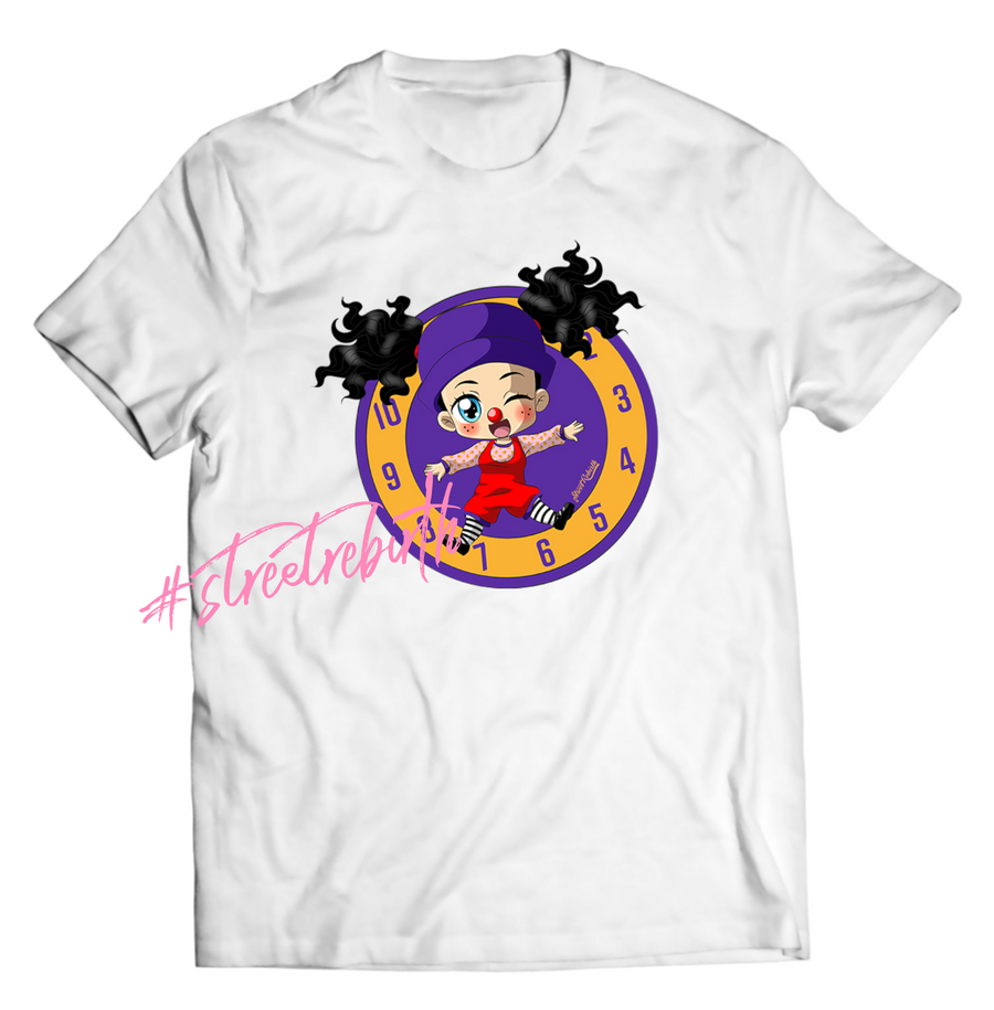 Unisex graphic T-shirt featuring an original humorous retro illustration