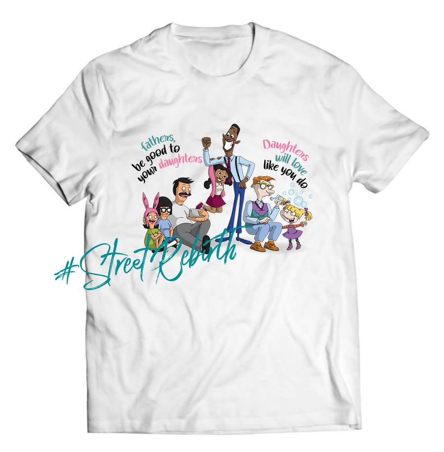 Unisex graphic T-shirt featuring an original colorful illustration