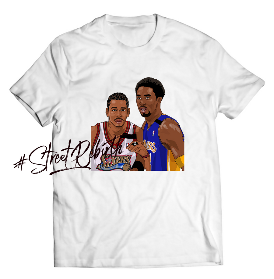 Unisex graphic T-shirt featuring an original basketball illustration