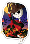 Jack As Freddy Sticker – One 4 Inch Water Proof Vinyl Sticker – For Hydro Flask, Skateboard, Laptop, Planner, Car, Collecting, Gifting