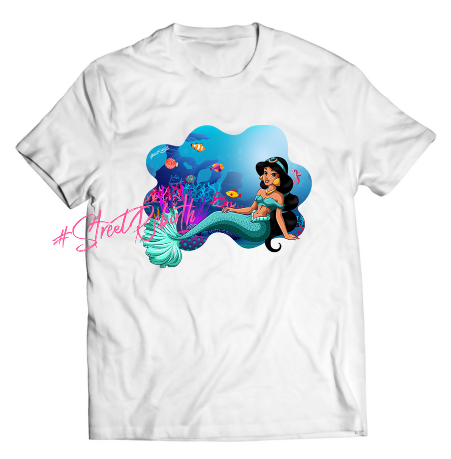 Unisex graphic T-shirt featuring an original humorous illustration