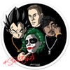 The Villains The Row Sticker – One 4 Inch Water Proof Vinyl Sticker – For Hydro Flask, Skateboard, Laptop, Planner, Car, Collecting, Gifting