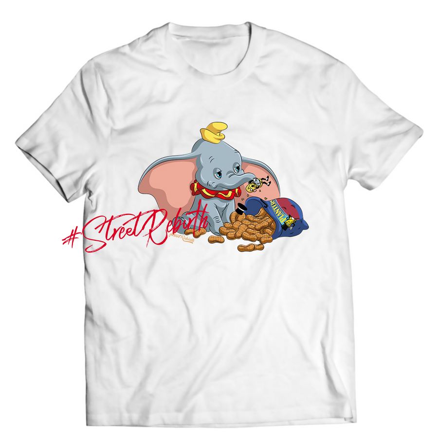 Unisex graphic T-shirt featuring an original humorous illustration