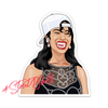 Selena Latina Queen of Tejano Sticker – One 4 Inch Water Proof Vinyl Sticker – For Hydro Flask, Skateboard, Laptop, Planner, Car, Collecting, Gifting