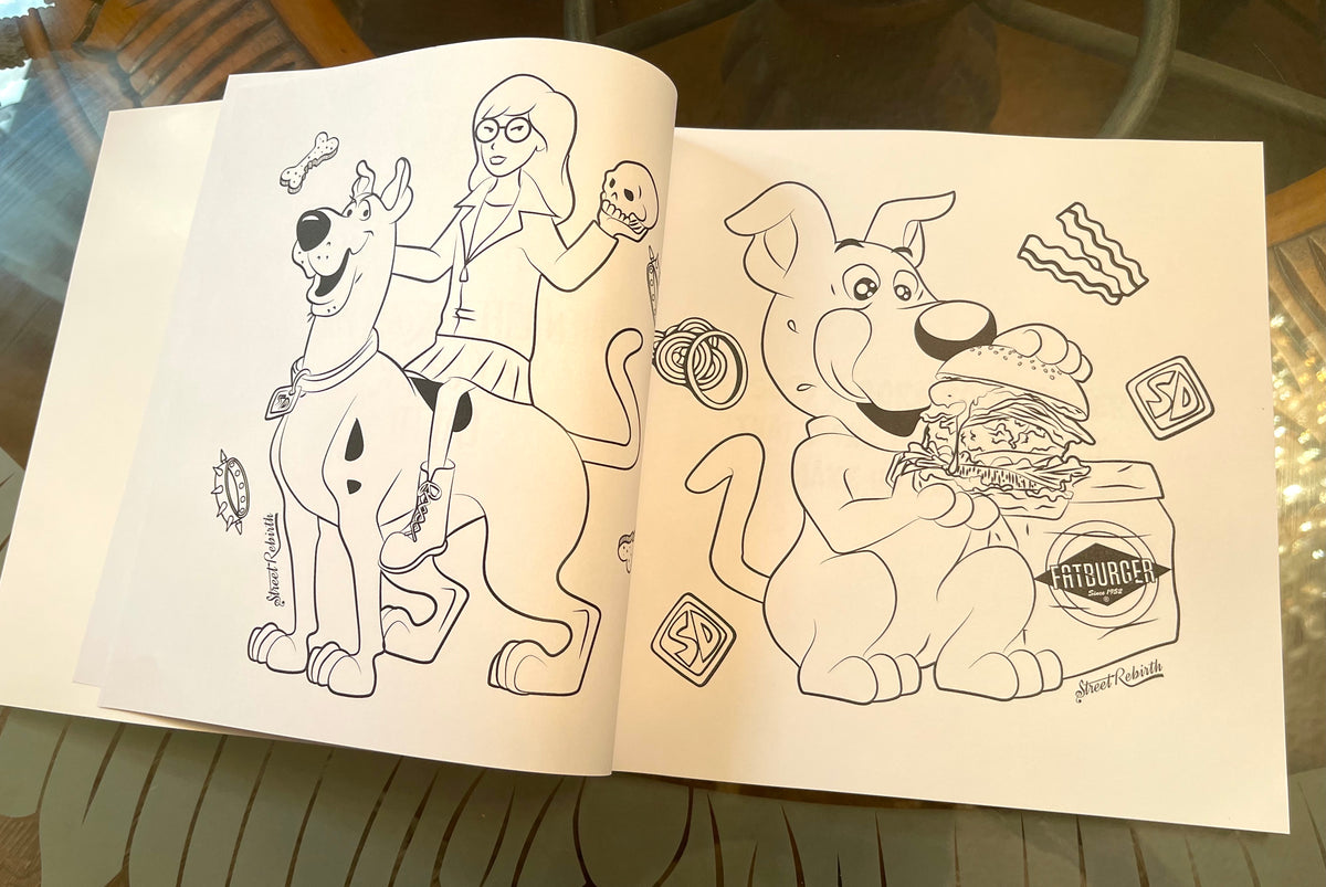 Street Rebirth Coloring Book Vol 1 - Quotes And Coloring - 28 Designs To Color, 14 Quotes - 10x10 Size