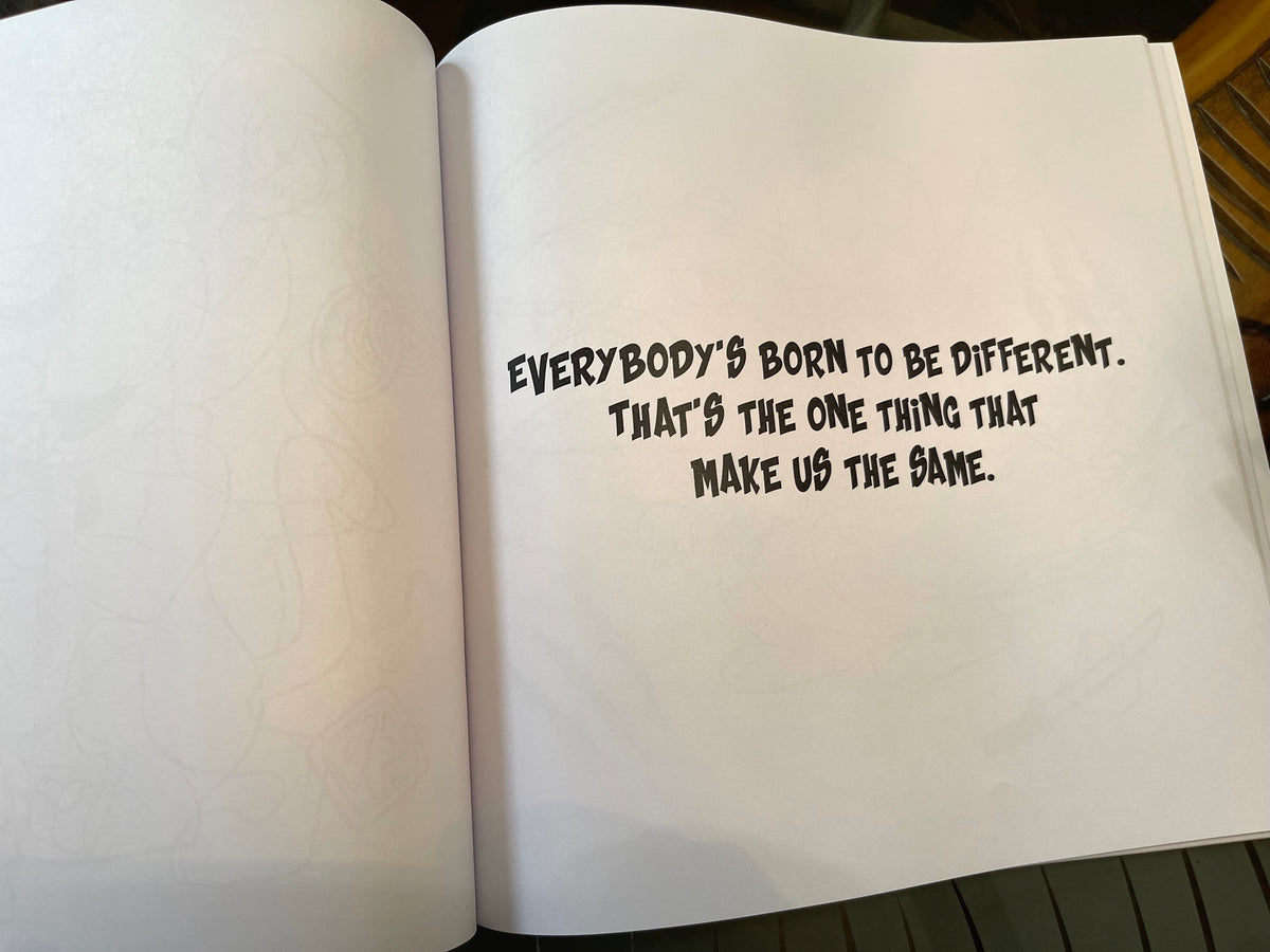 Street Rebirth Coloring Book Vol 1 - Quotes And Coloring - 28 Designs To Color, 14 Quotes - 10x10 Size