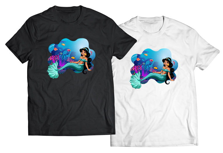 Jas The Mermaid Shirt - Direct To Garment Quality Print - Unisex Shirt - Gift For Him or Her