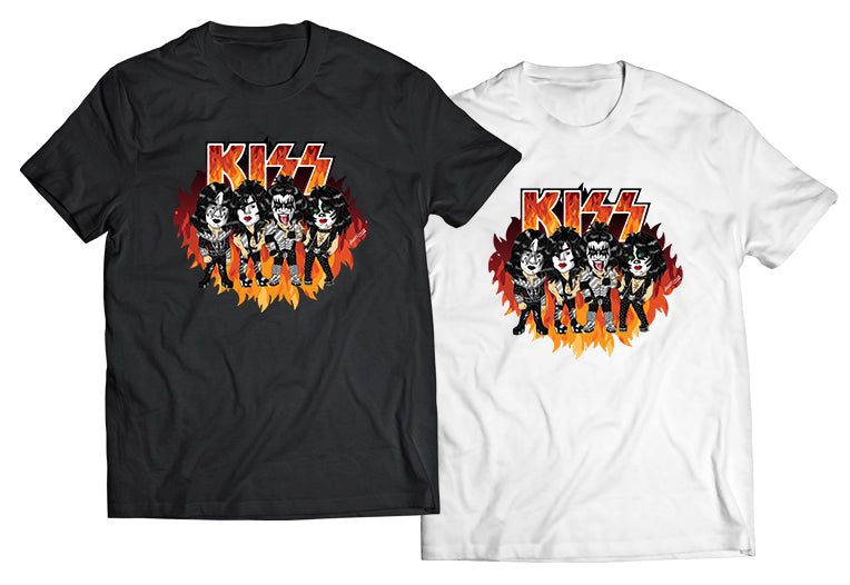 Kiss Shirt - Direct To Garment Quality Print - Unisex Shirt - Gift For Him or Her