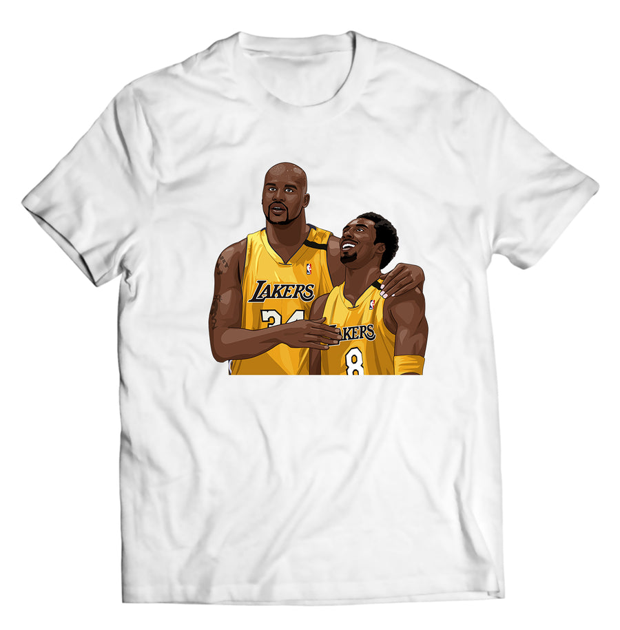 Unisex graphic T-shirt featuring an original colorful illustration