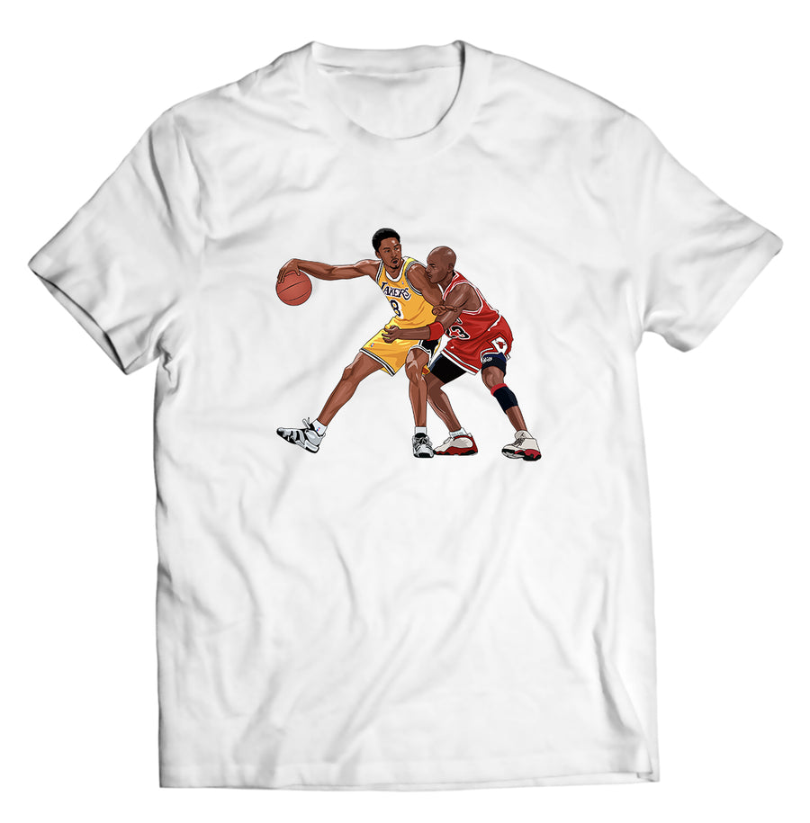 Unisex graphic T-shirt featuring an original basketball illustration