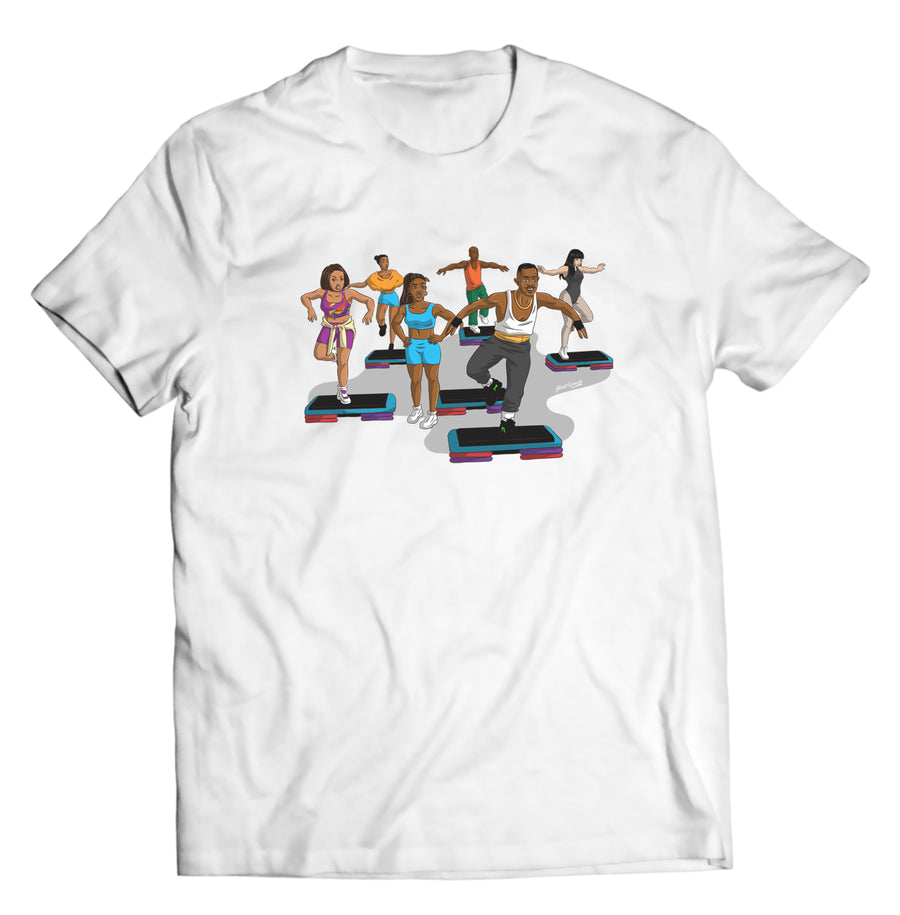 Unisex graphic T-shirt featuring an original humorous retro illustration