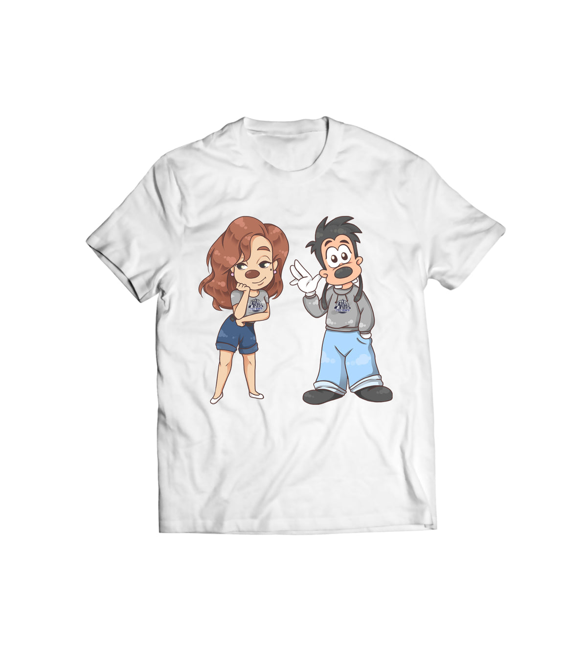 Max and Roxanne Chibi Style DTG-Printed Shirt – Adorably Iconic