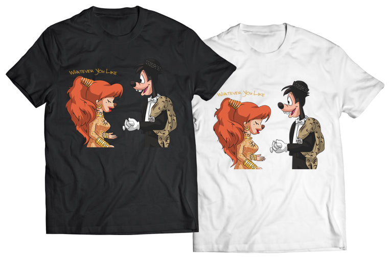 Max and Roxanne “Coming to America” Tribute DTG-Printed Shirt – The “Whatever You Like” Scene