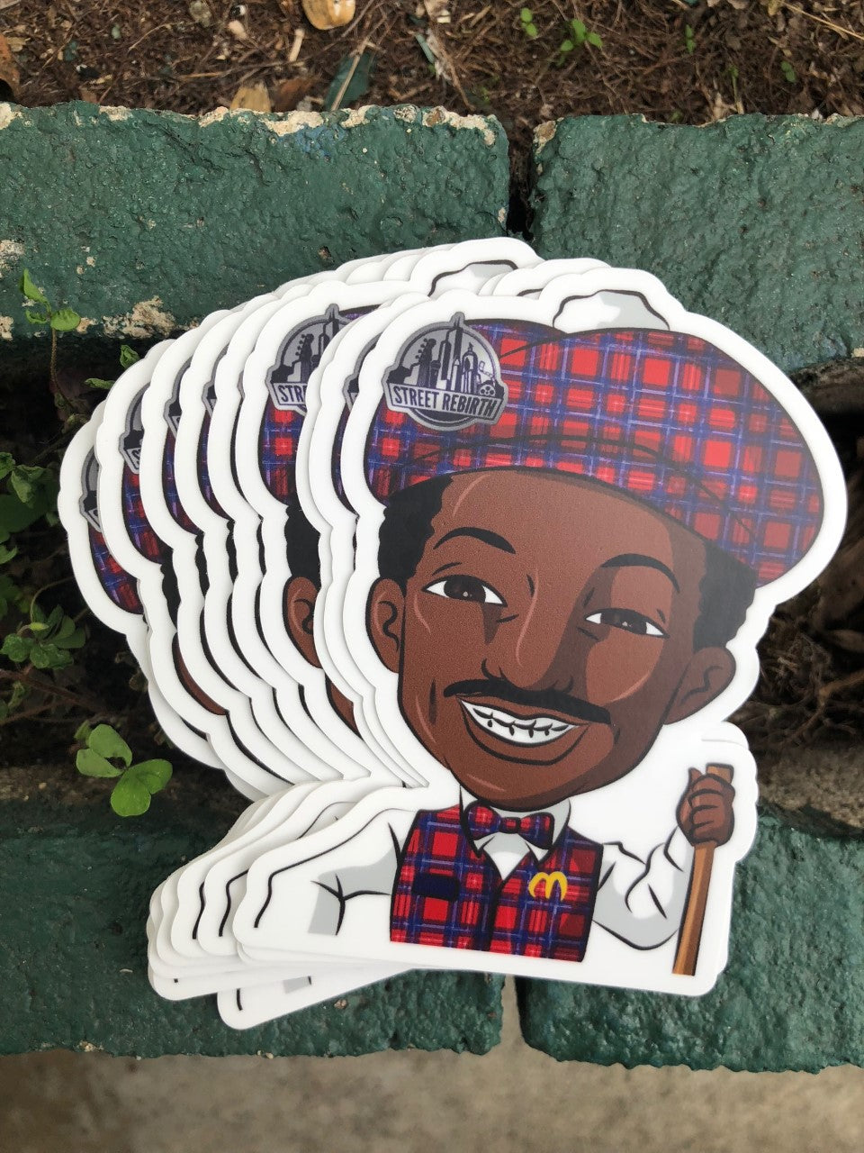 Hakeem at McDowell&#39;s Sticker – Working for the American Dream