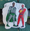 1 Meteorman Blankman Sticker – One 4 Inch Water Proof Vinyl Sticker – For Hydro Flask, Skateboard, Laptop, Planner, Car, Collecting, Gifting