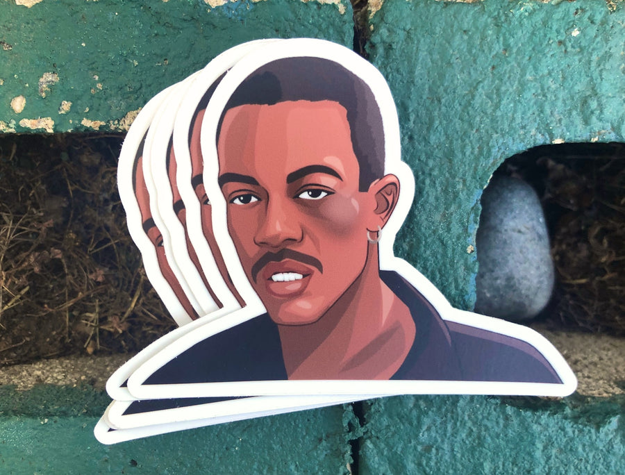 90s movie quote sticker reading grandmama gave me that chain in comedy art