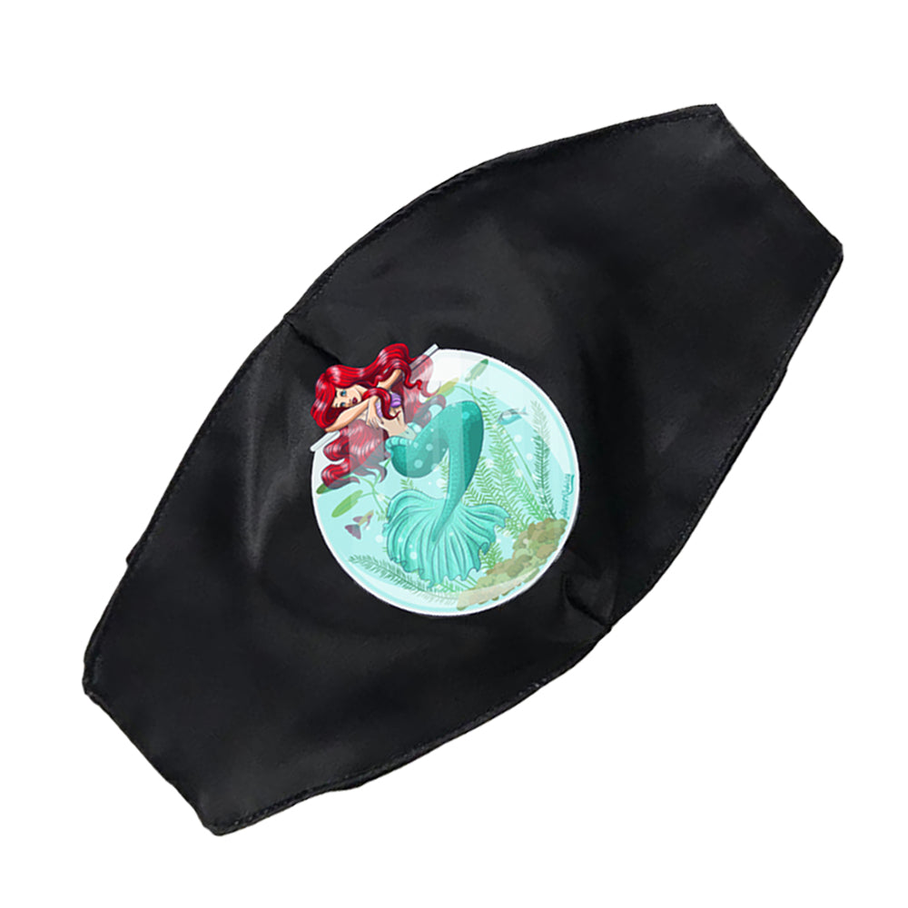 Pet Mermaid Face Mask - Washable Reusable