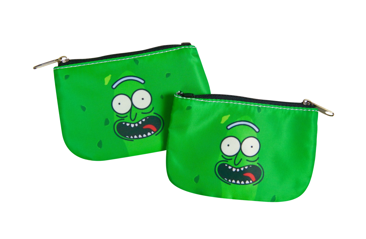 Pickle Coin Purse - Mini Hand Bag - Travel Pocket Wallet For Change And Accessories