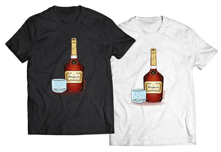 Henny Pregnessy Shirt - Direct To Garment Quality Print - Unisex Shirt - Gift For Him or Her