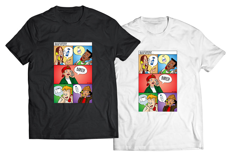 Quarantine  Shirt - Direct To Garment Quality Print - Unisex Shirt - Gift For Him or Her