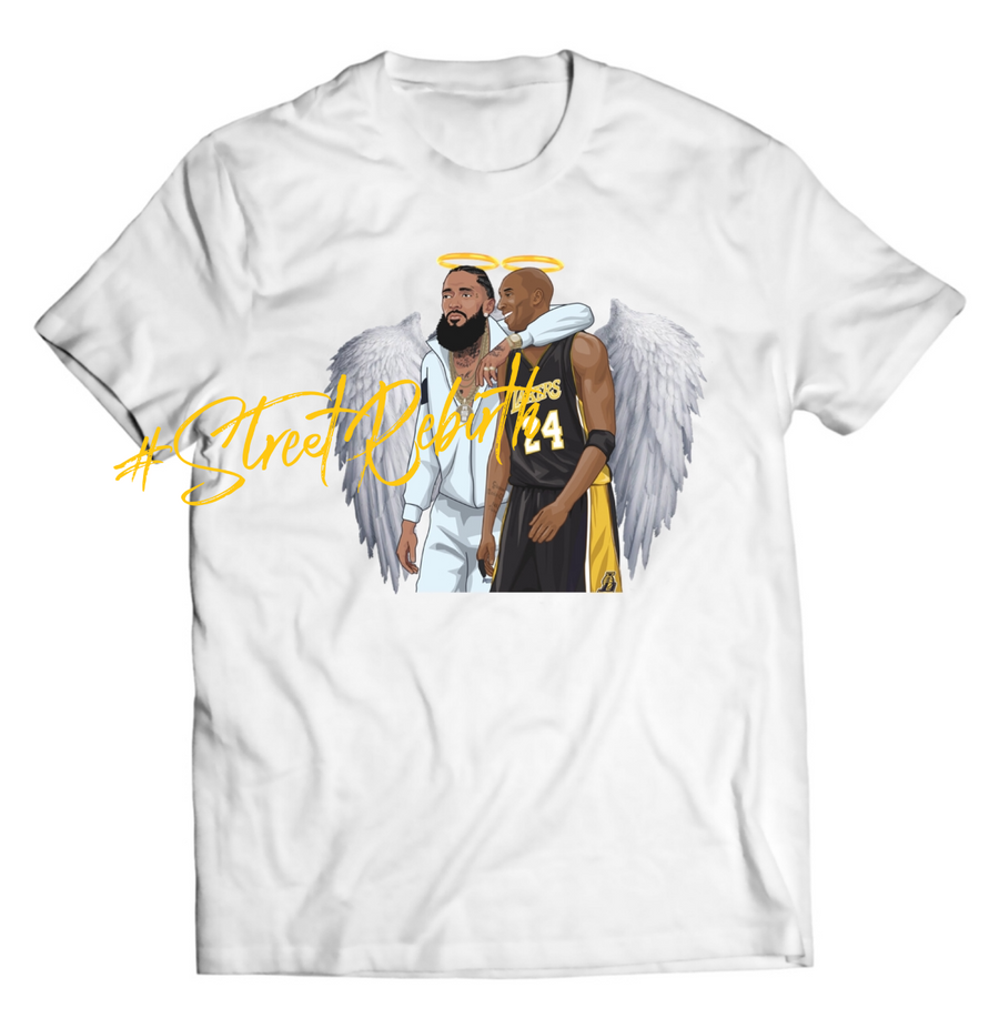 Unisex graphic T-shirt featuring an original hip hop music illustration