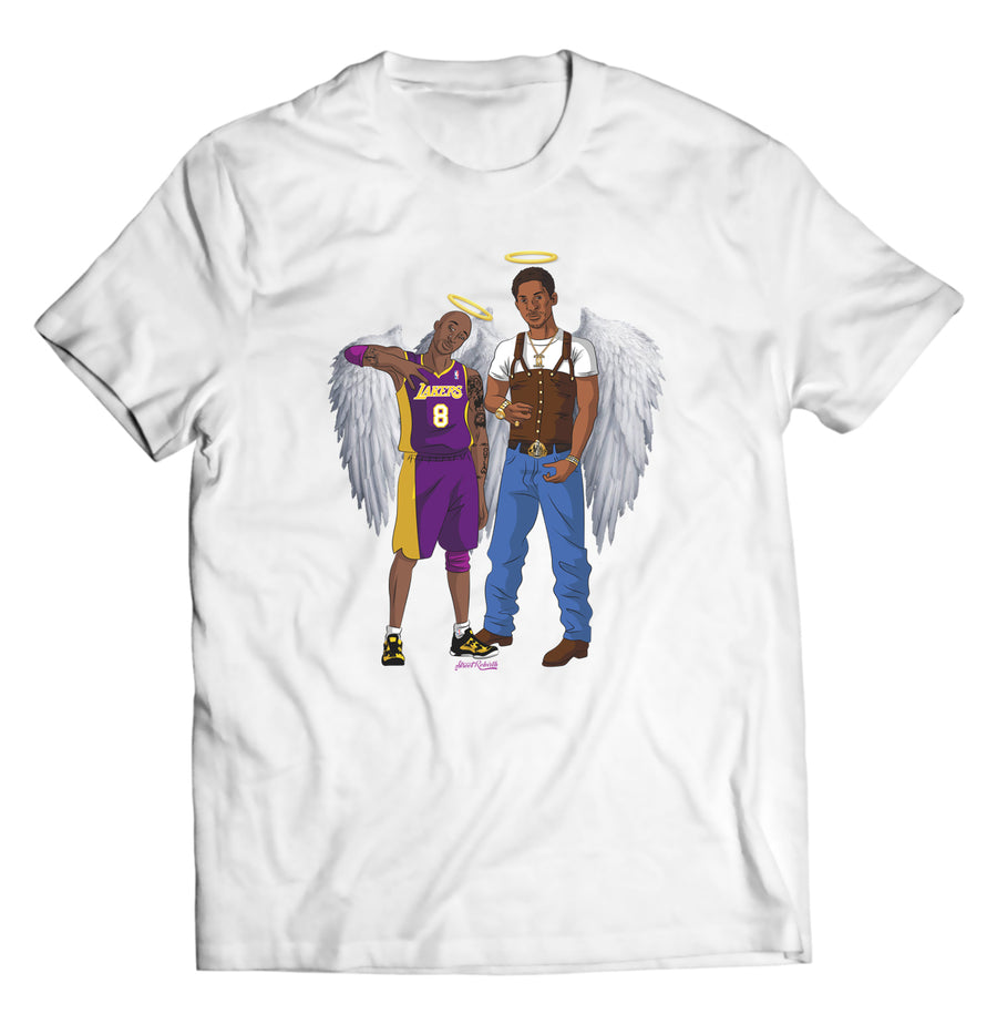 Unisex graphic T-shirt featuring an original hip hop music illustration