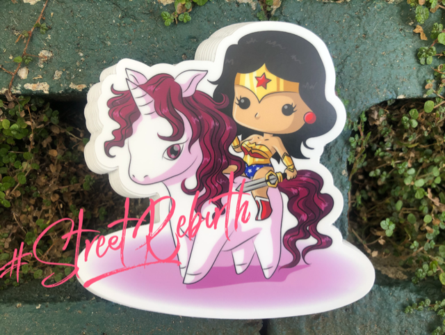 1 Riding Series Unicorn Sticker – One 4 Inch Water Proof Vinyl Sticker – For Hydro Flask, Skateboard, Laptop, Planner, Car, Collecting, Gifting