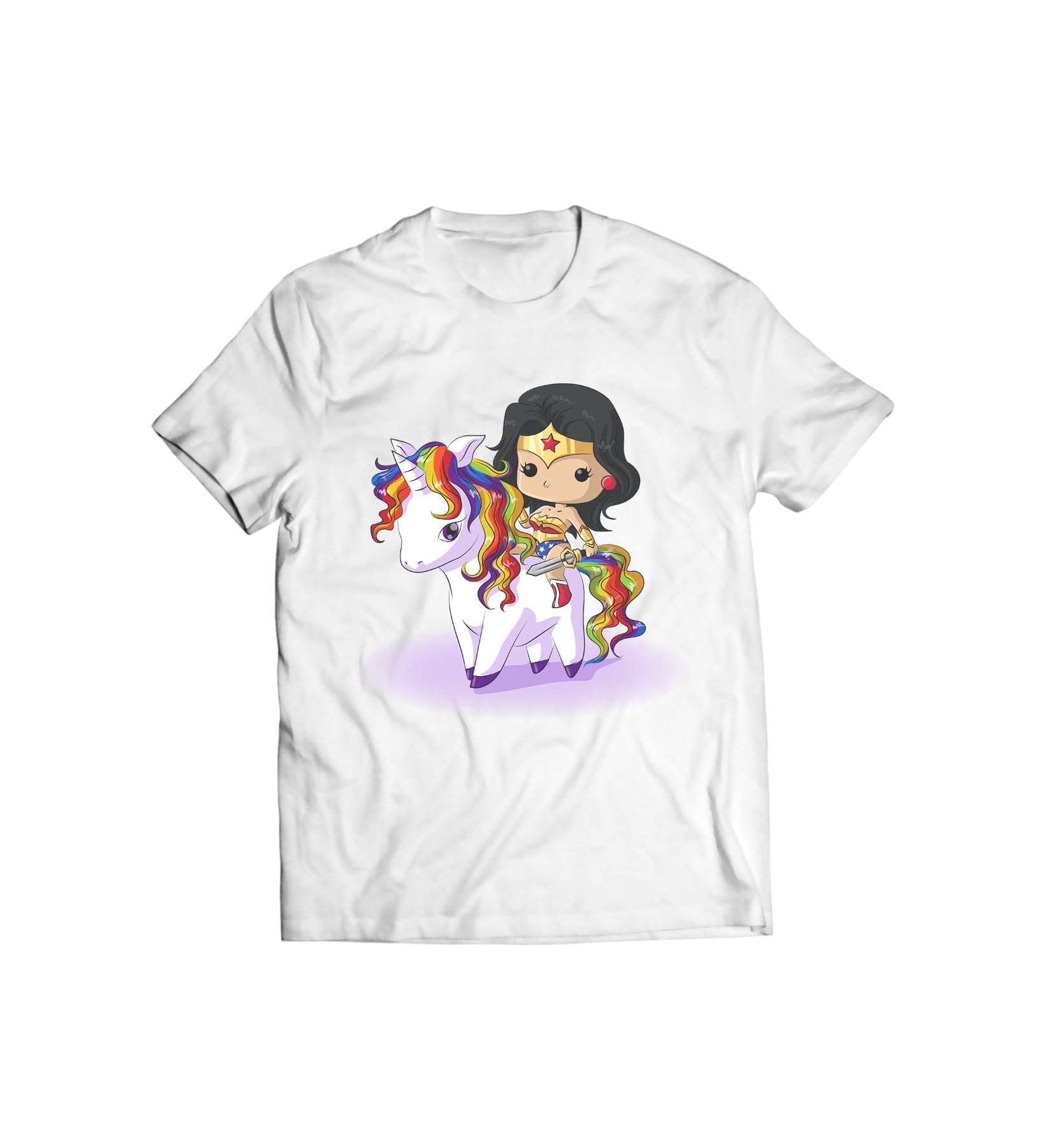 Riding Unicorn Shirt - Direct To Garment Quality Print - Unisex Shirt - Gift For Him or Her