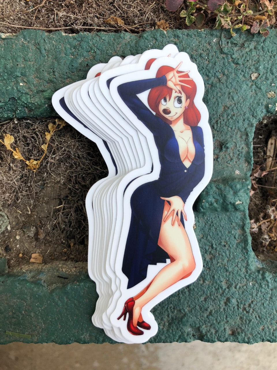 1 Roxanne Vibes  Sticker – One 4 Inch Water Proof Vinyl Sticker – For Hydro Flask, Skateboard, Laptop, Planner, Car, Collecting, Gifting