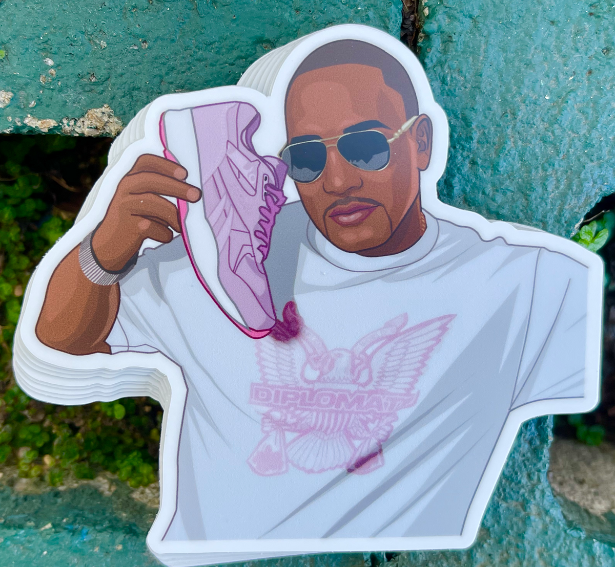 Cam&#39;ron Vinyl Sticker – A Stylish Tribute to the Diplomatic Icon